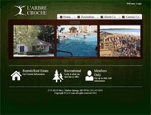 Tablet Screenshot of larbrecroche.com